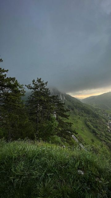 Sledování jak vše pohlcuje mlha