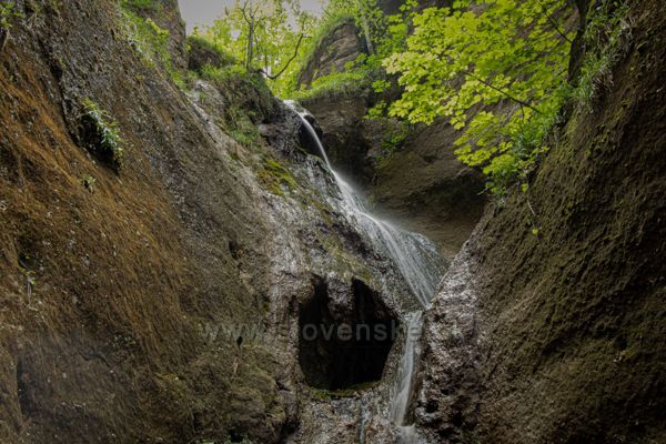 Vodopád v Súľovských skalách