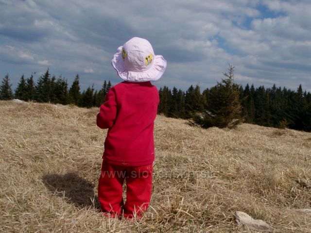 Malá turistka - Vrch Tlstá - Gaderská dolina