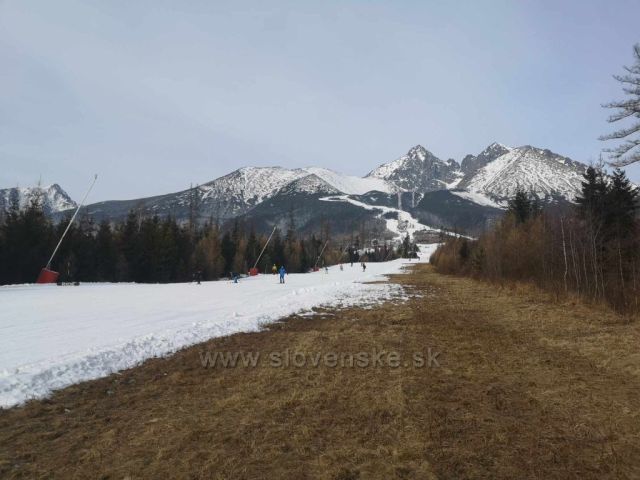 Na ceste na Skalnaté pleso.