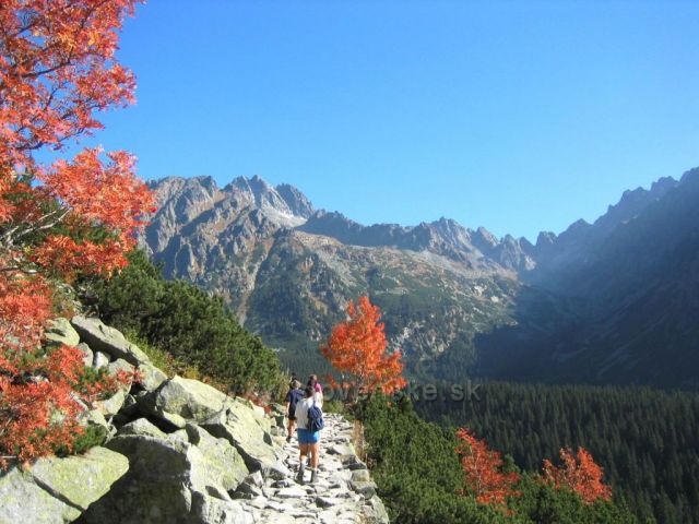 Chodník na Popradské pleso